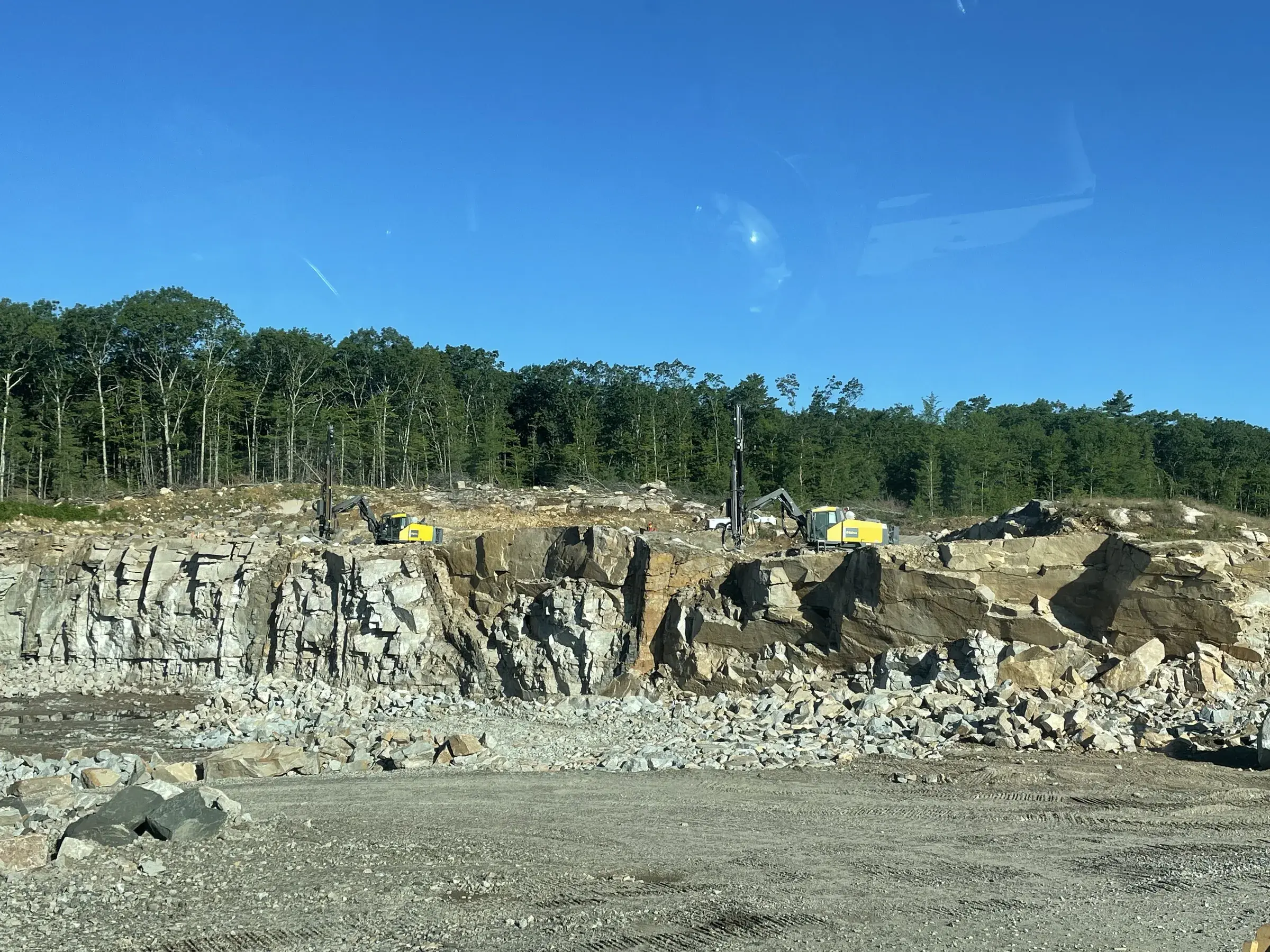 Dubois gravel pit in Lyman, Maine